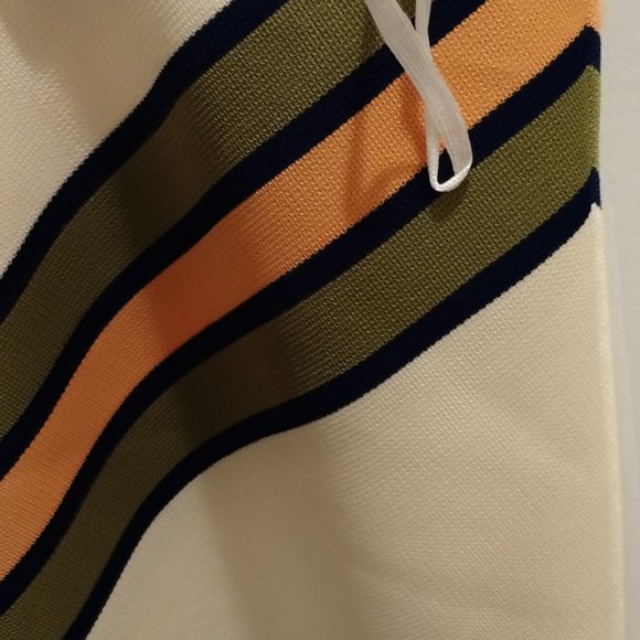 Vintage Knit Chevron Stripe Skirt - Picture 7 of 8